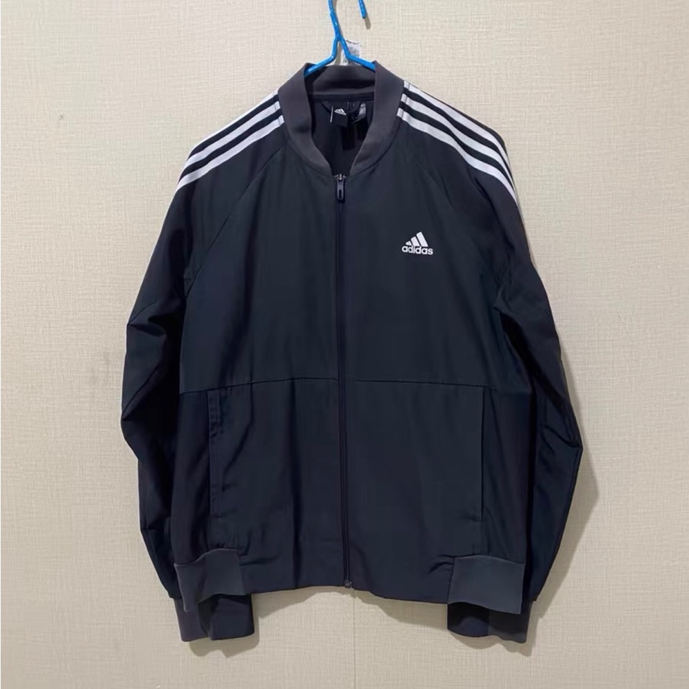 Adidas Men's Black Bomber Jacket